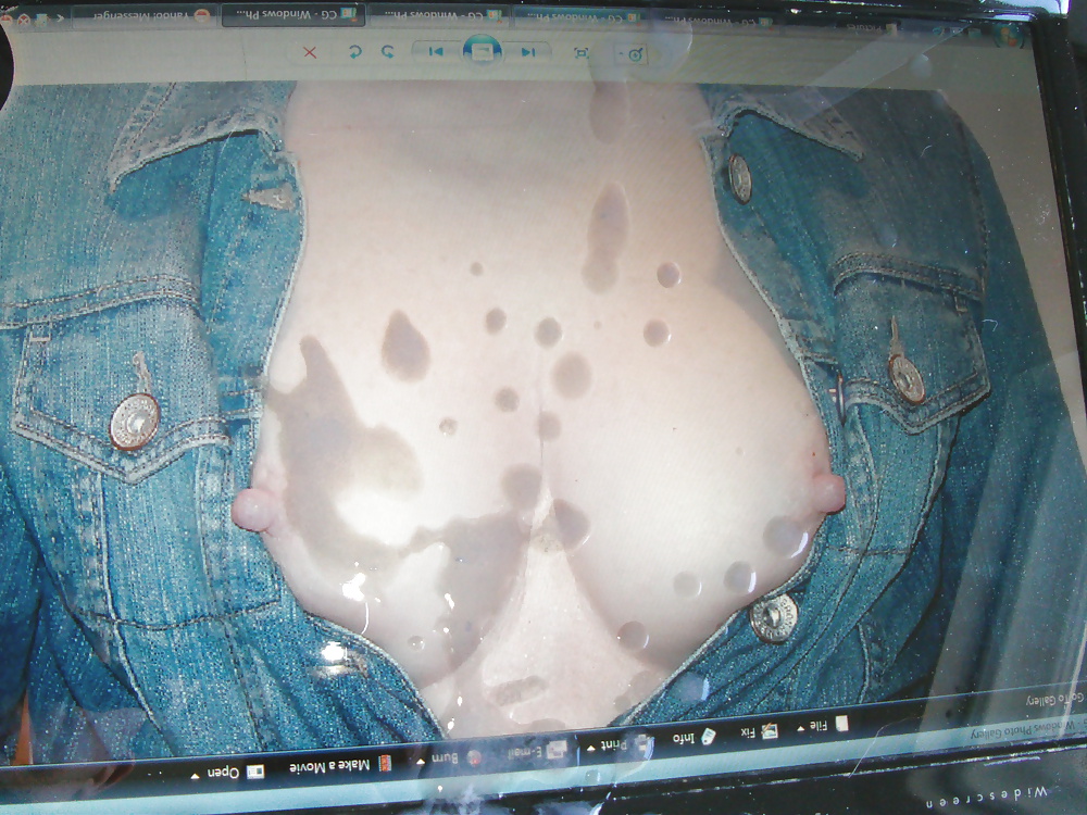 TosserTim unloads over Show Time's tits #17127605