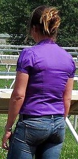 Tremendous Ass in Blue Denims  #9980451