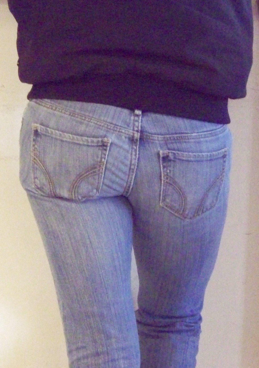 Tremendous Ass in Blue Denims  #9980468