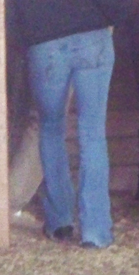 Tremendous Ass in Blue Denims  #9980499