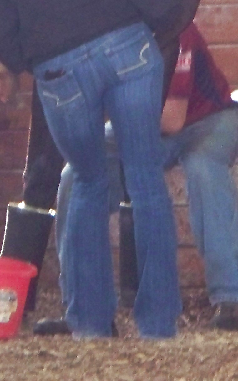 Tremendous Ass in Blue Denims  #9980551
