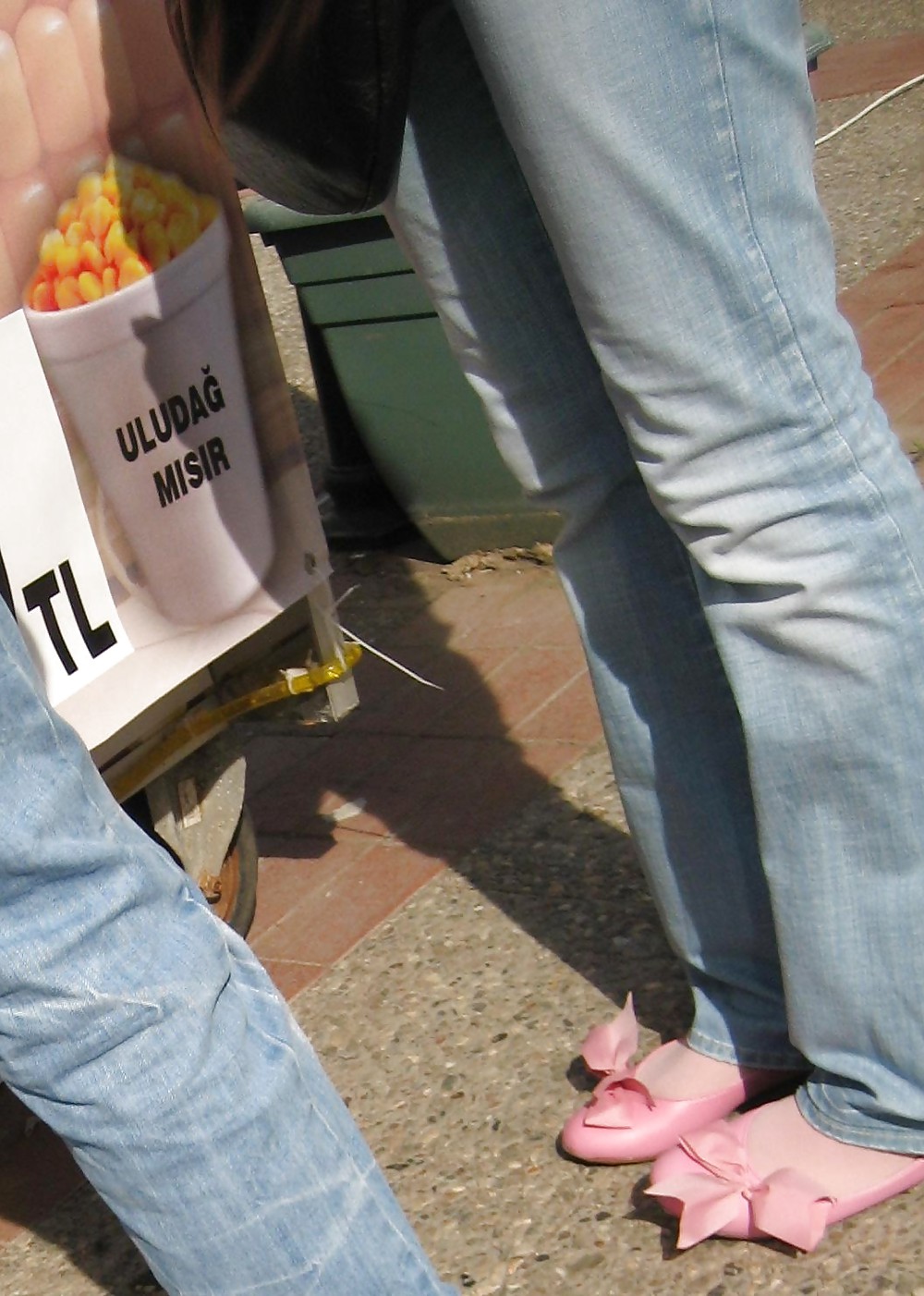 Candid Ballet Flats and Pantyhose in HQ #8476751