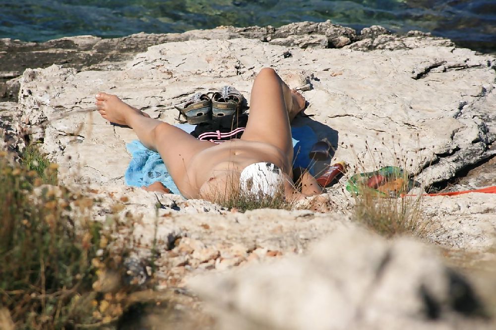 ältere Strand Nudisten #1618158