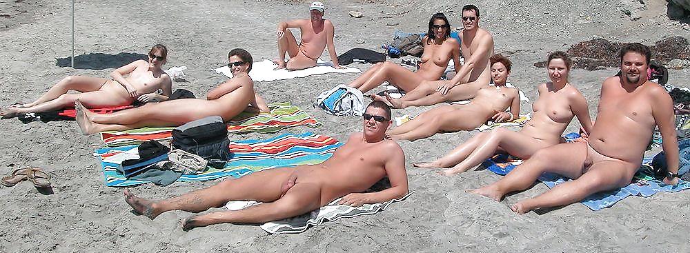 Older Beach Nudists #1618414
