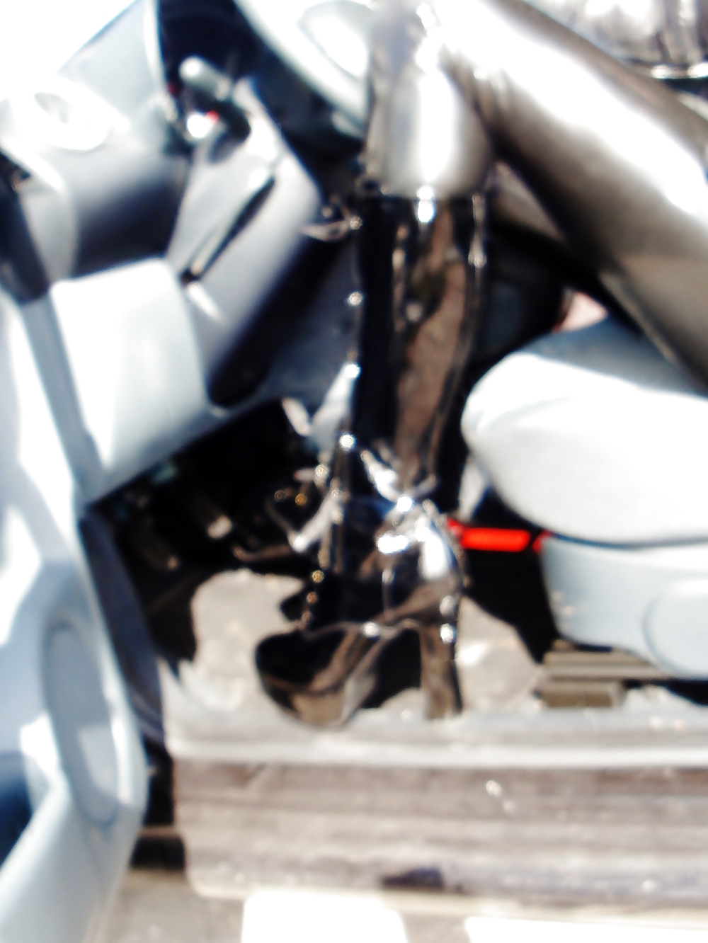 Kinky latex in her car #9892131