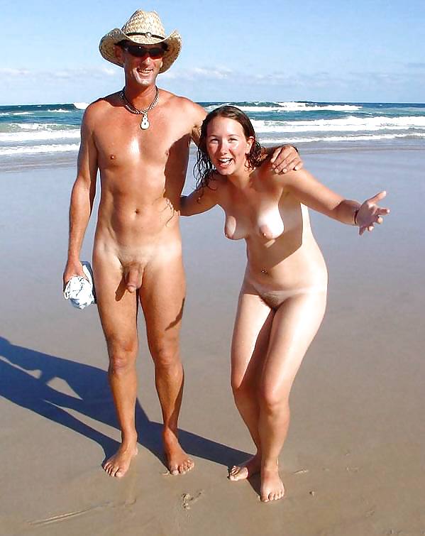 Fun with wife at the beach - 8 #12599515