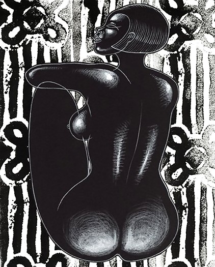 Afro-amerikanische Erotische Kunst #19890300