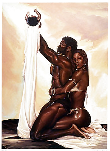 Art érotique Afro-américaine #19890312