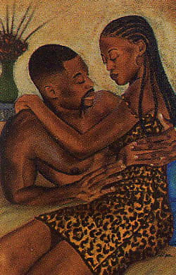 Afro-amerikanische Erotische Kunst #19890317
