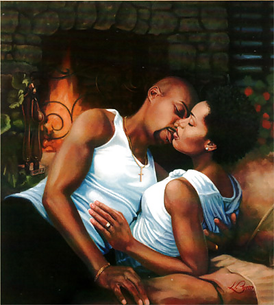 Afro-amerikanische Erotische Kunst #19890326