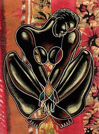 Afro-amerikanische Erotische Kunst #19890374