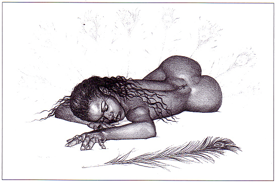 Afro-amerikanische Erotische Kunst #19890395
