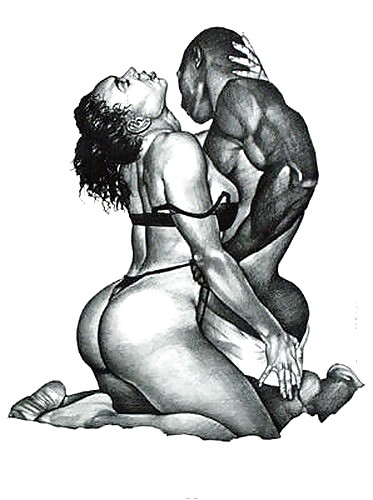 Afro-amerikanische Erotische Kunst #19890442