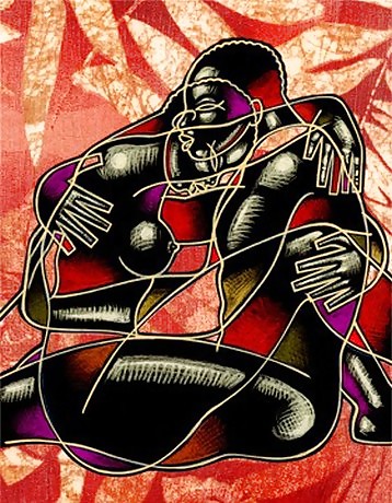 Afro-amerikanische Erotische Kunst #19890474