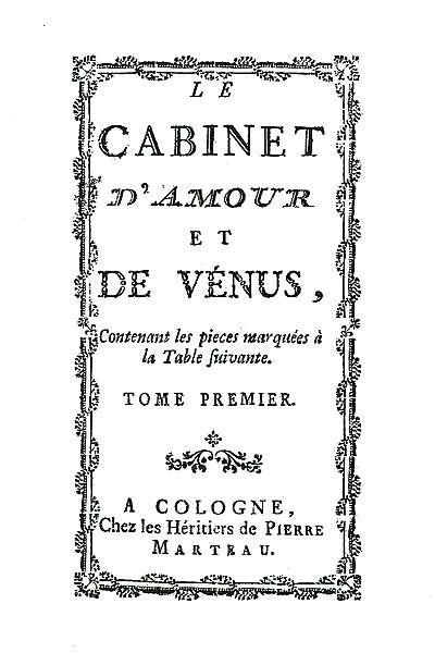 Erotic Book Illustrations 3 -  Cabinet of Amor and Venus #18090173
