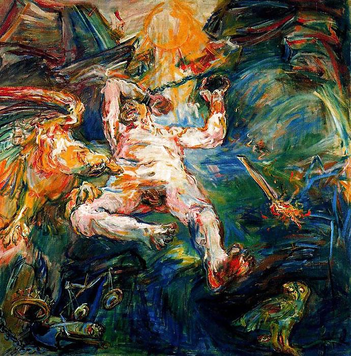Painted Ero and Porn Art 25 - Oskar Kokoschka #8571932