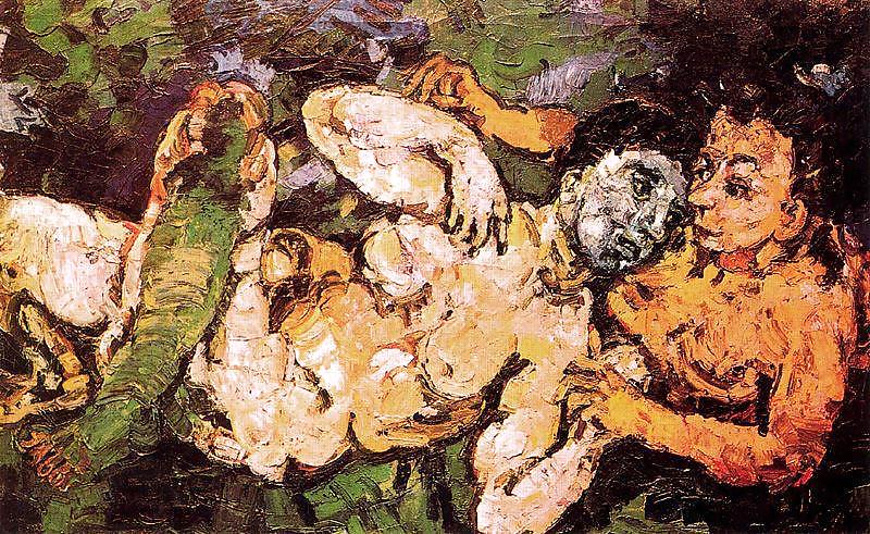 描かれたエロとポルノアート25 - Oskar kokoschka
 #8571944