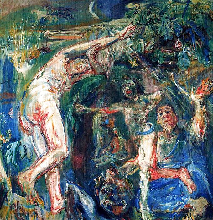 Painted Ero and Porn Art 25 - Oskar Kokoschka #8571951