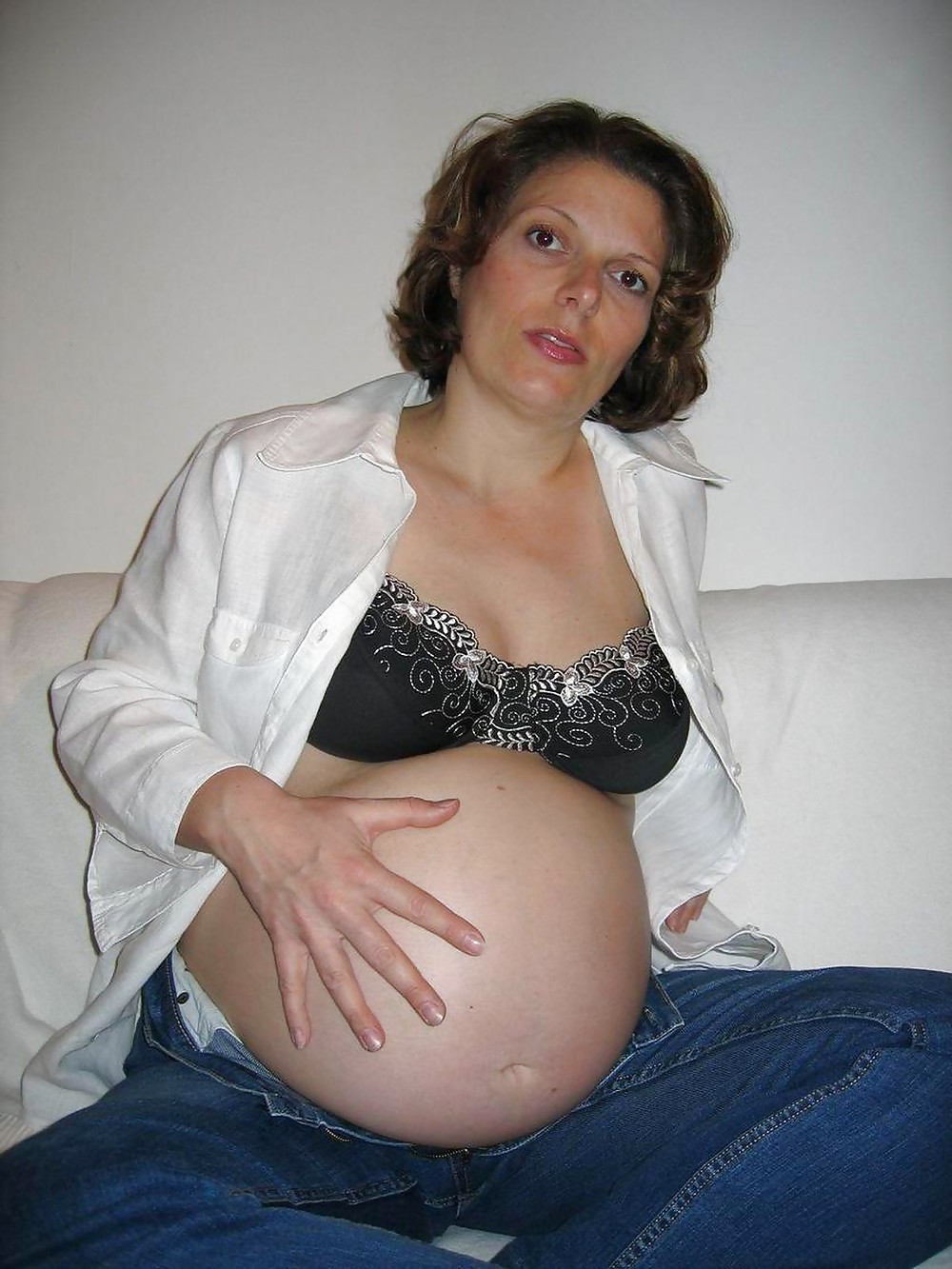 Esposa preggo - fotos privadas amateur
 #6785475