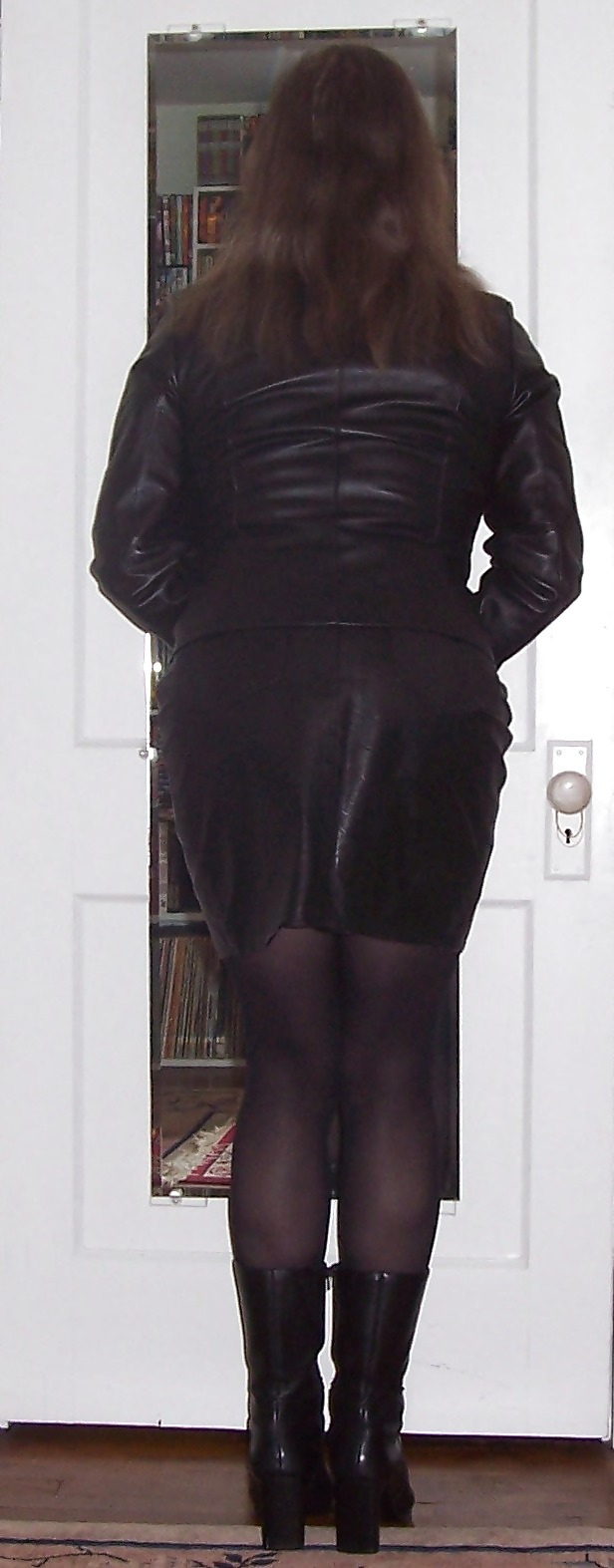 Crossdressing: My Leather Ass #11574215
