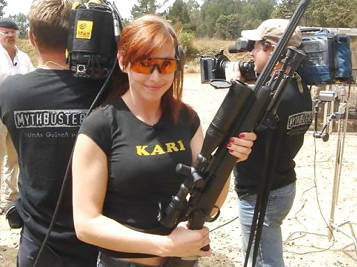 Reality chicks who use guns #8512276