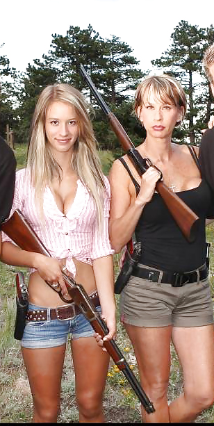 Reality chicks who use guns #8512343