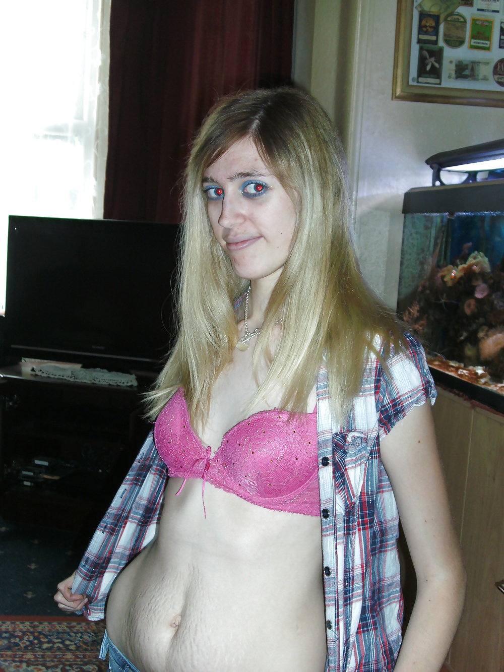 Pink bra and panties! #12279404