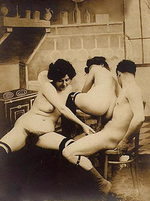Vintage Porno Fotokunst 3 - Verschiedene Künstler C. 1850 - 1920 #6250949