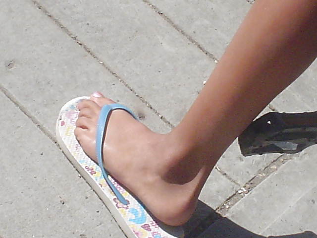 Feet in public