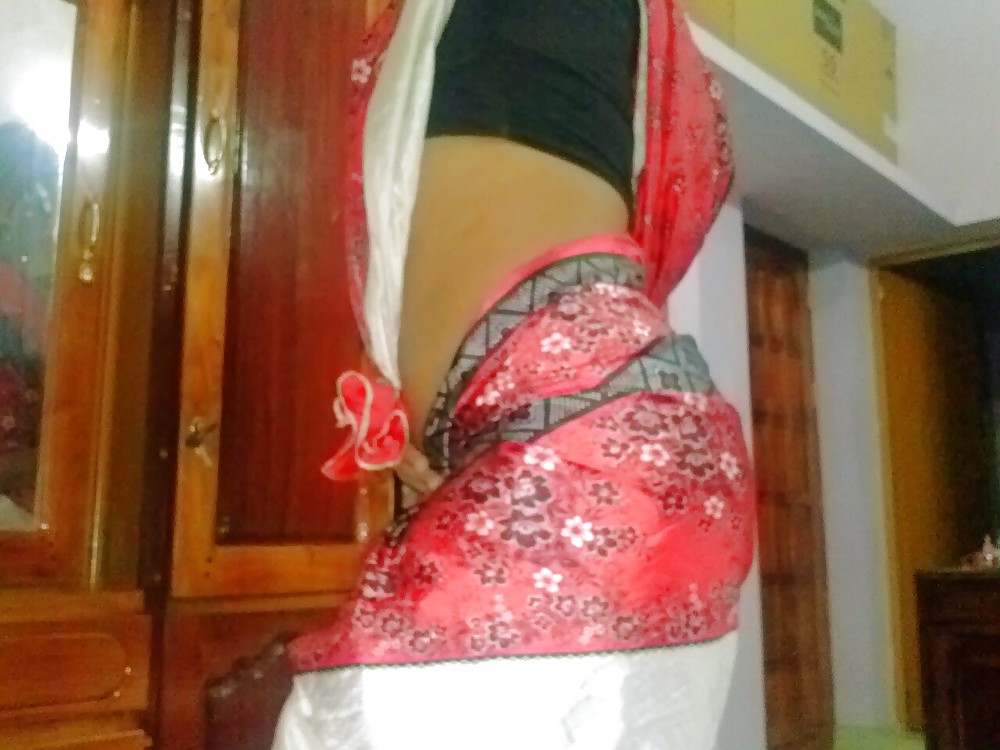 Mich In Saree .. Indischen Esel Liebt In Einem Saree Zu Sein .. #21241874
