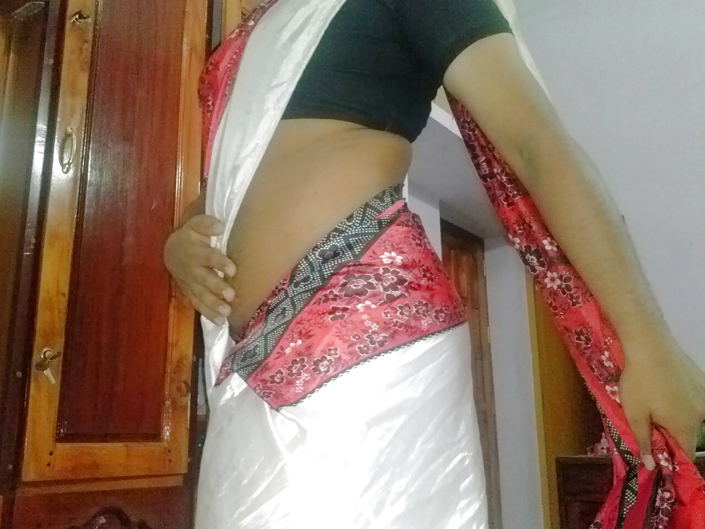 Mich In Saree .. Indischen Esel Liebt In Einem Saree Zu Sein .. #21241879