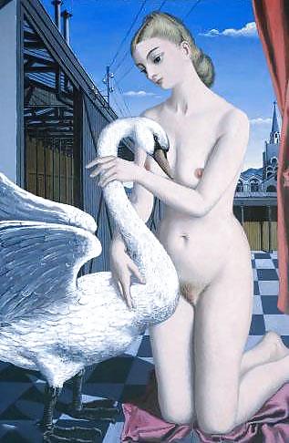 Gemalt Eroporn Kunst 69 - Paul Delvaux #12767633