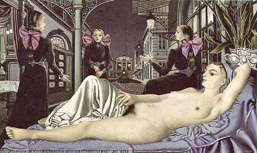 Gemalt Eroporn Kunst 69 - Paul Delvaux #12767683