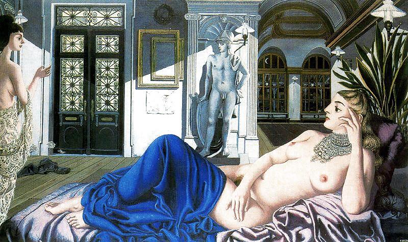 Gemalt Eroporn Kunst 69 - Paul Delvaux #12767721