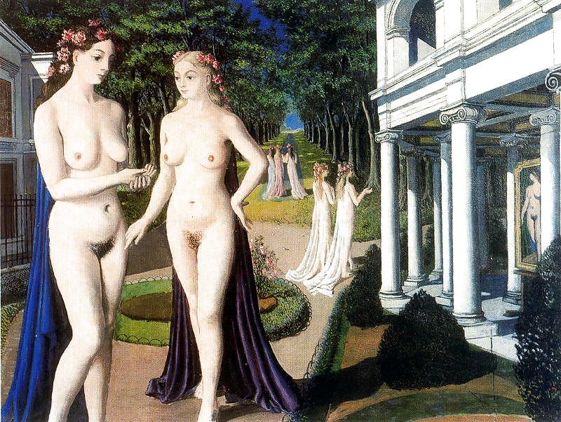 Gemalt Eroporn Kunst 69 - Paul Delvaux #12767873