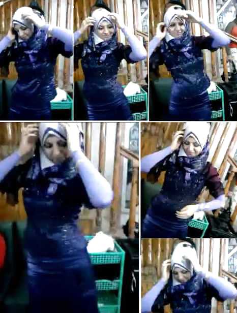 Dancing- hijab niqab jilbab arab turbanli tudung paki mallu #16779207