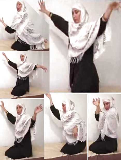 Dancing- hijab niqab jilbab arab turbanli tudung paki mallu #16779241