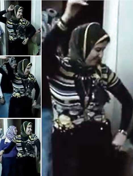 Dancing- hijab niqab jilbab arab turbanli tudung paki mallu #16779245
