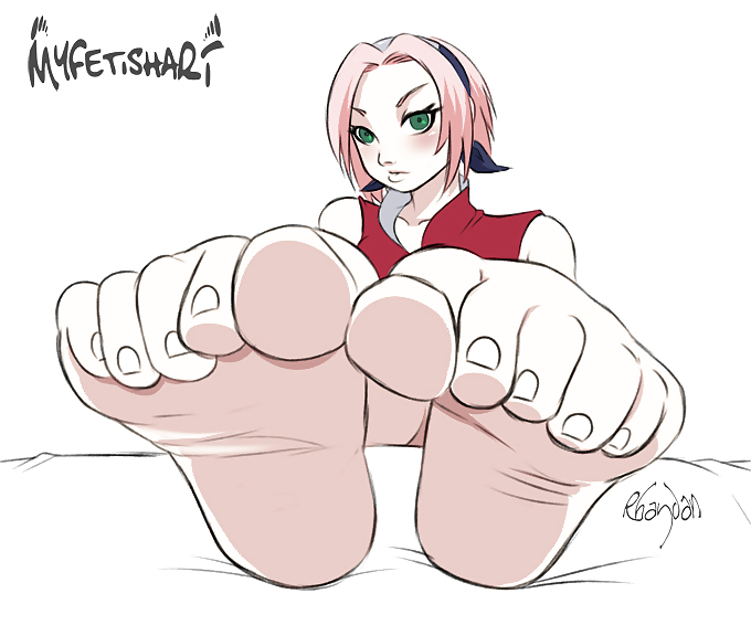 Sexy Füße Anime-Stil 5 #19437804