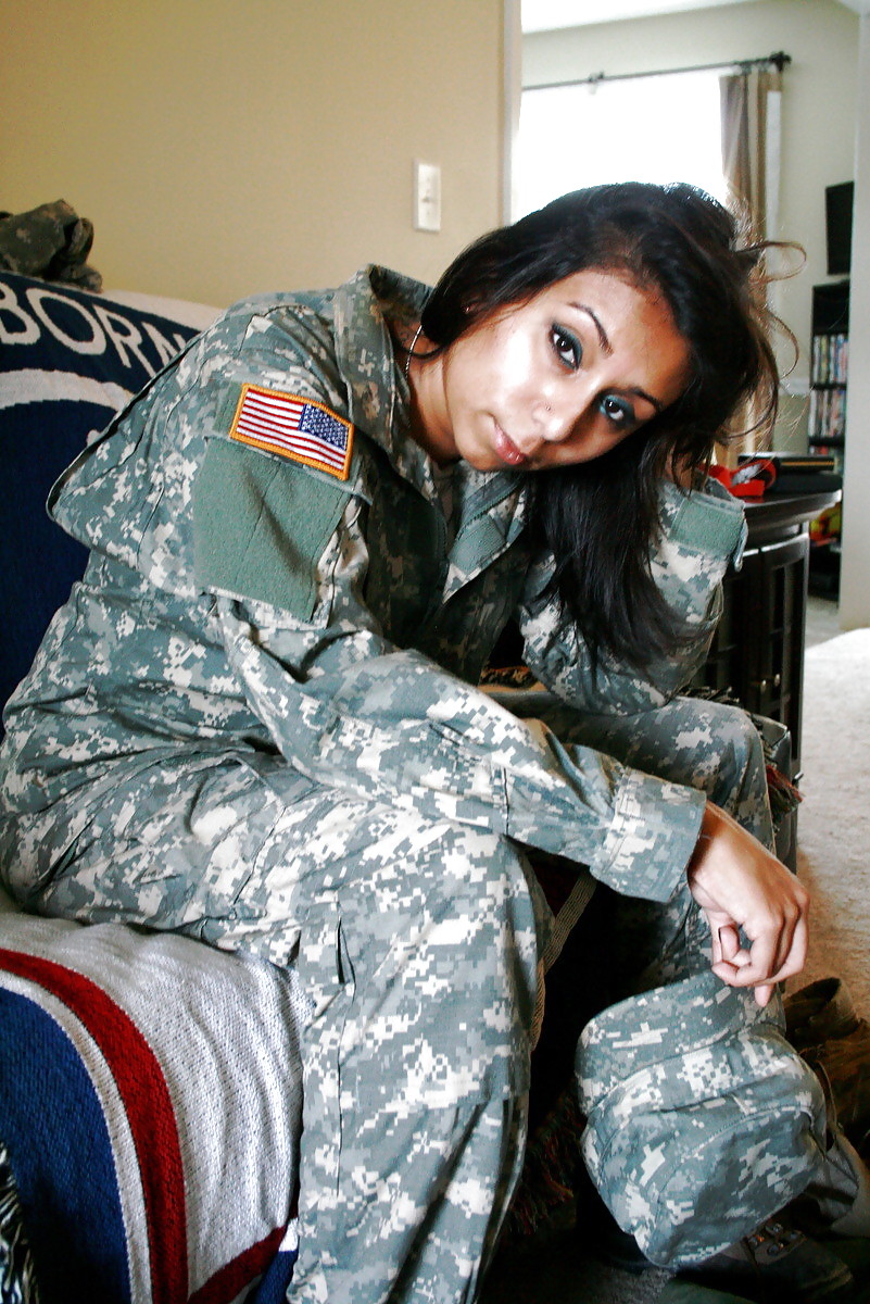 USA Army - Latin Sexy Girl #7808674