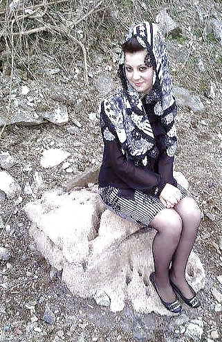 Türkisch, Hijab, Fersen #22177251