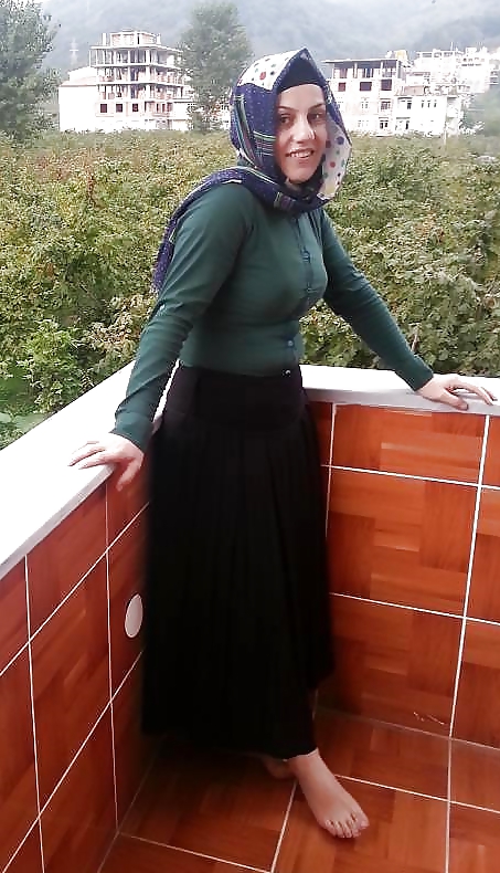 Türkisch, Hijab, Fersen #22177428
