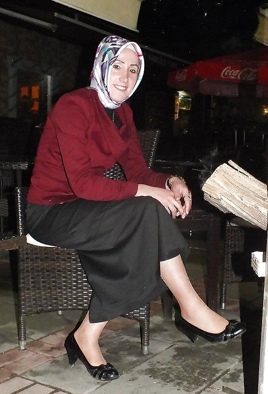 Türkisch, Hijab, Fersen #22177505