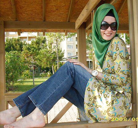 Türkisch, Hijab, Fersen #22177532
