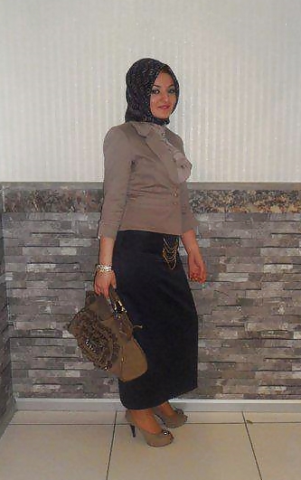 Türkisch, Hijab, Fersen #22177551