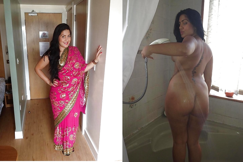 Clothed Unclothed Indian Bitches 9 #19336359
