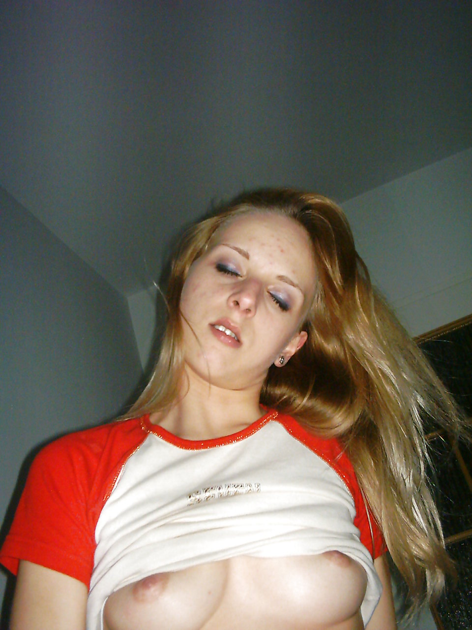 Cute blonde teen tits & pussy #8517056