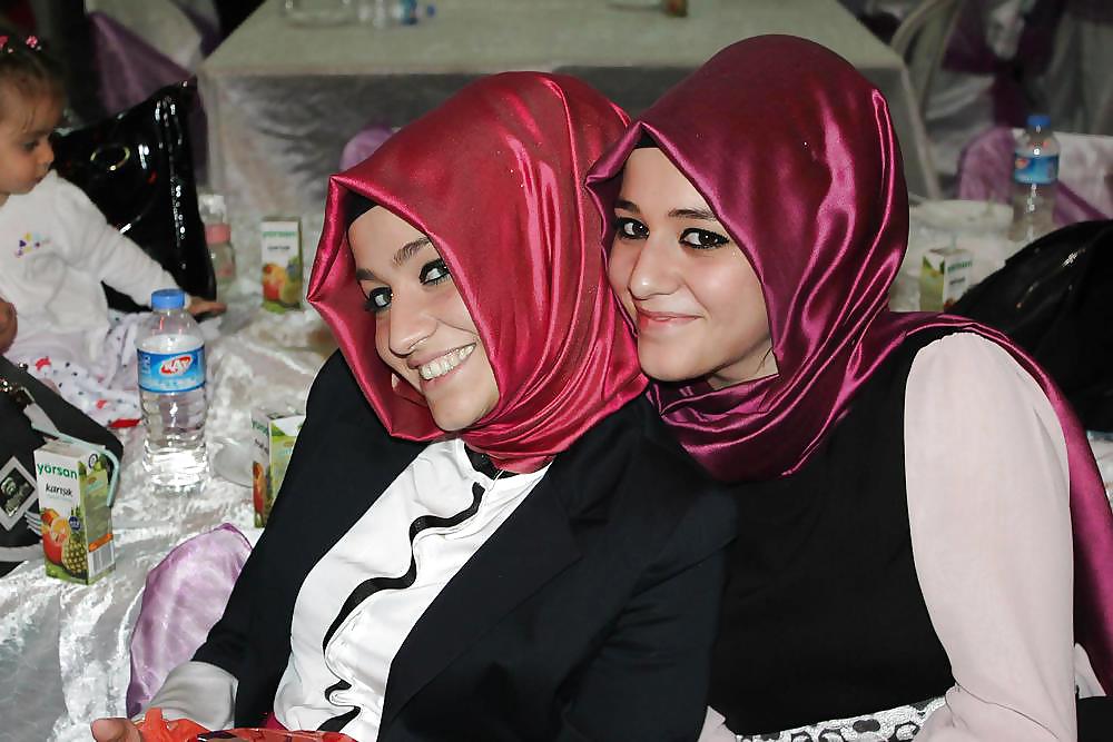 Turbanli hijab árabe, turco, asiático desnudo - no desnudo 08
 #17869413