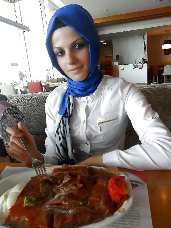 Turbanli hijab árabe, turco, asiático desnudo - no desnudo 08
 #17869479