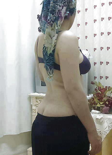 Turbanli hijab árabe, turco, asiático desnudo - no desnudo 08
 #17869810